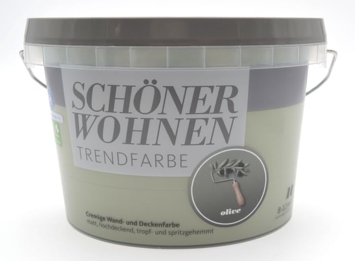 Schöner Wohnen Trendy Colour Olive Matt 1 Litre