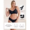 Momcozy Nursing Bras for Breastfeeding, YN21 Seamless Ultra Comfort Maternity Bra, Natural Shape, Pregnancy Sleep Bralette