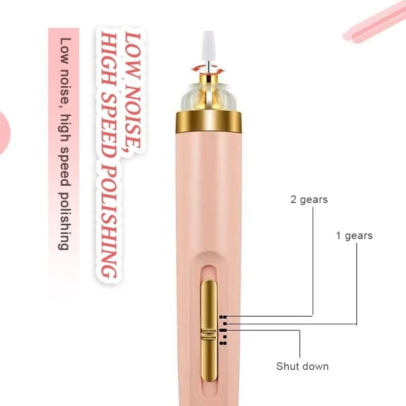 Volcano Nail Drill Machine | 5 In 1 Tool Nail Care Electric Machine Manicure & Pedicure | Grooming Nail Polish Art Kits Nails Decorator Salon Sharper Grinder - Image 2