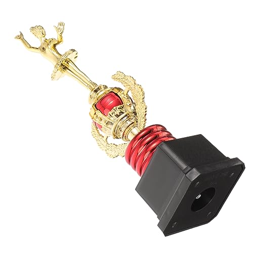 Sosoport Dancing Girl Statue Trophy Cup Creative Ballet Award for Boy Girl Dance Competitions Honor Recognition for Achievements Material for Dancers and Students