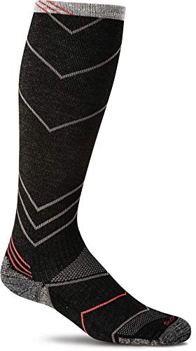 Sockwell Men's Incline Compression Socks, Black, Large/X-Large