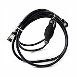 G · PEH 6.4ft Fuel Line Hose Outboard Primer Bulb Connector Compatible For Yamaha Marine Johnson