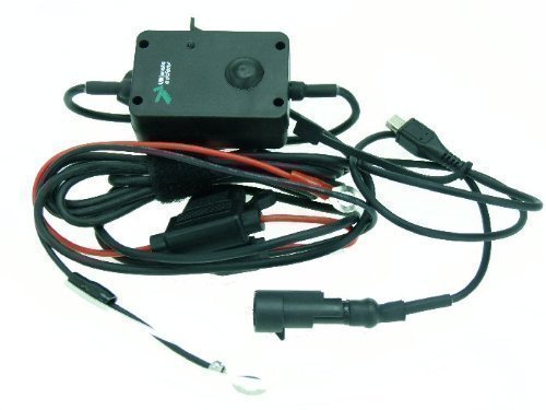 BUYBITS Ultimate Addons Straight Mini USB Direct to Battery Hard Wire Motorcycle Charging Cable for Garmin Nuvi & Streetpilot (SKU 10059)