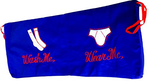 Men Wash Me Wear Me Undies Travel Bag Organiser Buy 2 Get one Free Blue
