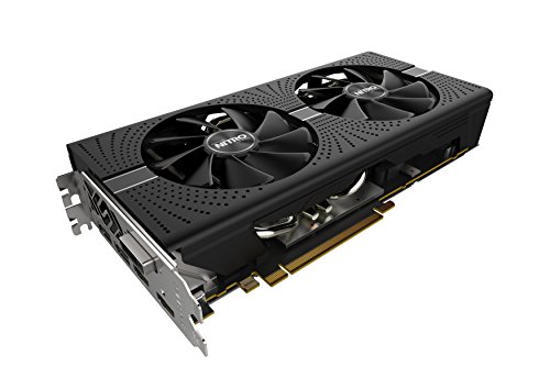 Image of Sapphire 11265-01-20G Radeon Nitro+ Rx 580 8GB GDDR5 Dual HDMI /DVI-D /Dual DP with Backplate (UEFI) PCI-E Graphics Card