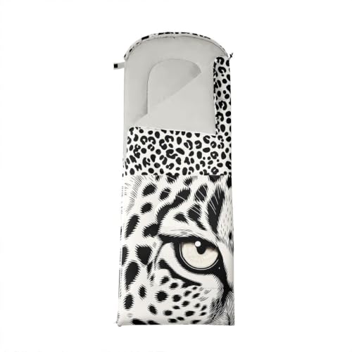 Bolsa de Dormir Rectangular Erosebridal 90x31 pulgadas para 1 persona, 3 estaciones, Poliéster impermeable y plegable para camping y senderismo miniatura 3