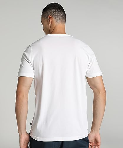 Image of Puma Men Cotton Regular Fit T Shirt