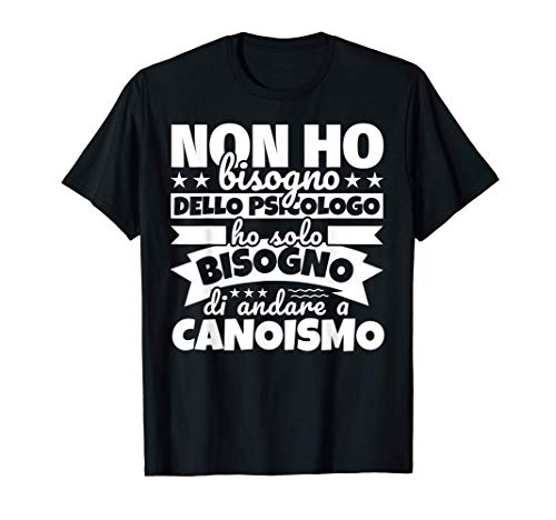 Canoismo regalo divertente Maglietta