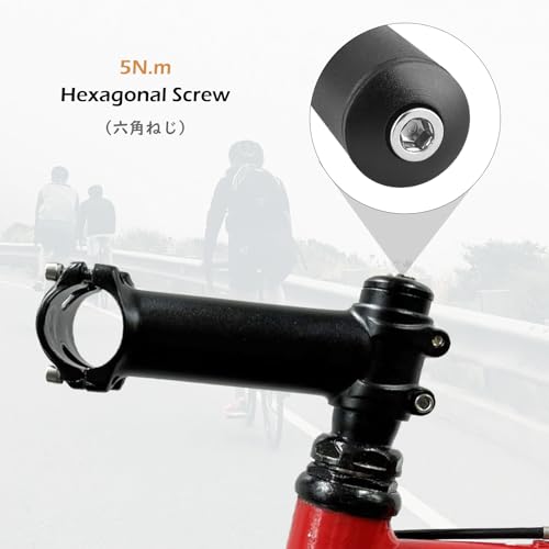 Image of TRIWONDER Stem Riser Adapter Aluminum Alloy Bike Fork Stem Quill Riser Extender Extension Road Mountain Bicycle Stem Head