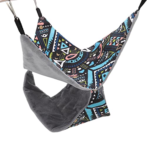 Phefop Túnel de Lona e Rede de Flanela Com Gancho de Gancho, Limpando a Cama de Hamster Facilmente,