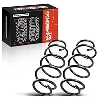Frankberg 2x Federn Fahrwerksfeder Vorderachse Kompatibel mit Golf V 1K1 2003-2009 Golf VI 5K1 2008-2013 A3 8P7 2008-2013 Octavia II 1Z3 1Z5 2004-2013
