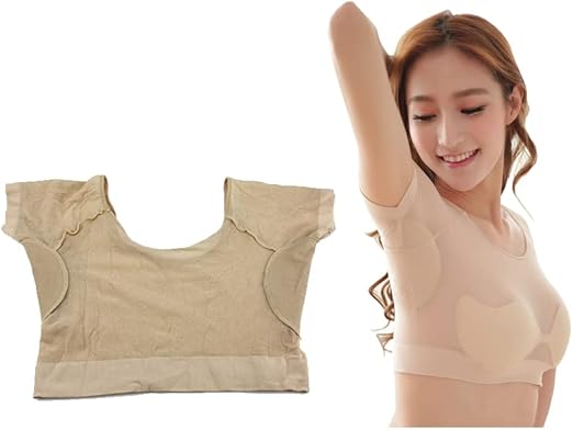 Amazon 脇汗 汗取りインナー 安心の一週間分 メッシュ 蒸れない 脇パッド付きインナー レディース インナーシャツ 脇ピタキャッチ汗取り インナー 1 インナーシャツ 通販