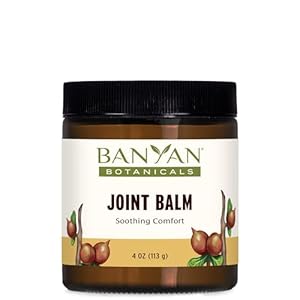 Banyan Botanicals Joint Balm – Organic Balm for Joints with Boswellia and Guggulu – for Supporting Comfortable Joints and Overall Joint Health – 4 oz – Non-GMO Sustainably Sourced Petroleum Free