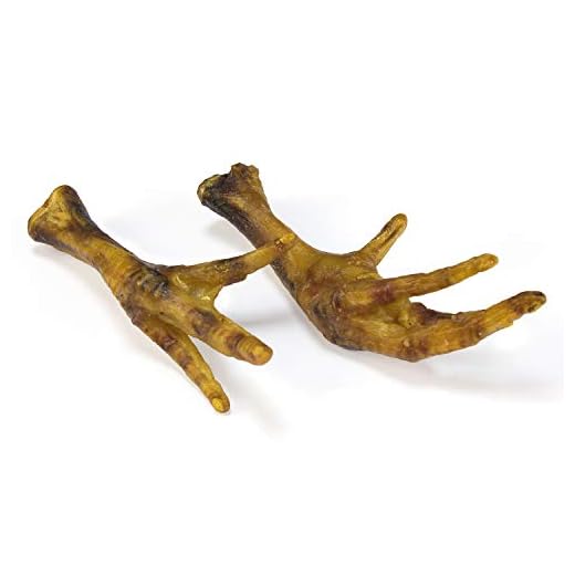 ARQUIVET Patas de Pollo deshidratadas (Bolsa 250 g) - Snacks Naturales crujientes para Perros - Alimento complementario - Premios y recompensas caninas