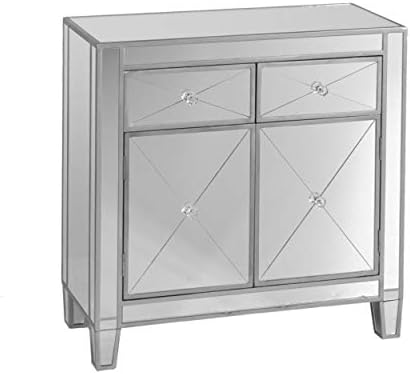 Furniture HotSpot Mirage Mirrored Cabinet