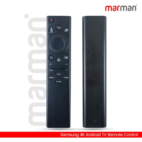 Image of marman Compatible with Samsung TV Remote Control Original Model RM-L1811 Suitable for Smart 4K Full HD QLED Televisions Non Voice Command-Pairing Not Required-Match Key by Key with Original Remote