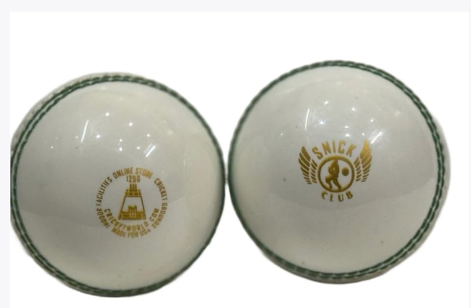 SNICK PVC Outdoor n Indoor Cricket Balls - Box of 6-120gms