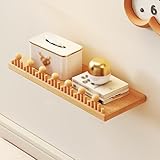 Sohodoo Mensole da parete, Mensole da parete in rovere Scaffali da parete profondi in legno Scaffali for libri for soggiorno Bagno Camera da letto Cucina Ripostigli e organizzatore(30CM)