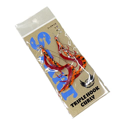 スタート(START)替ユニット トリプルフックカーリー Sサイズ (03.オレゼブレッドSK)