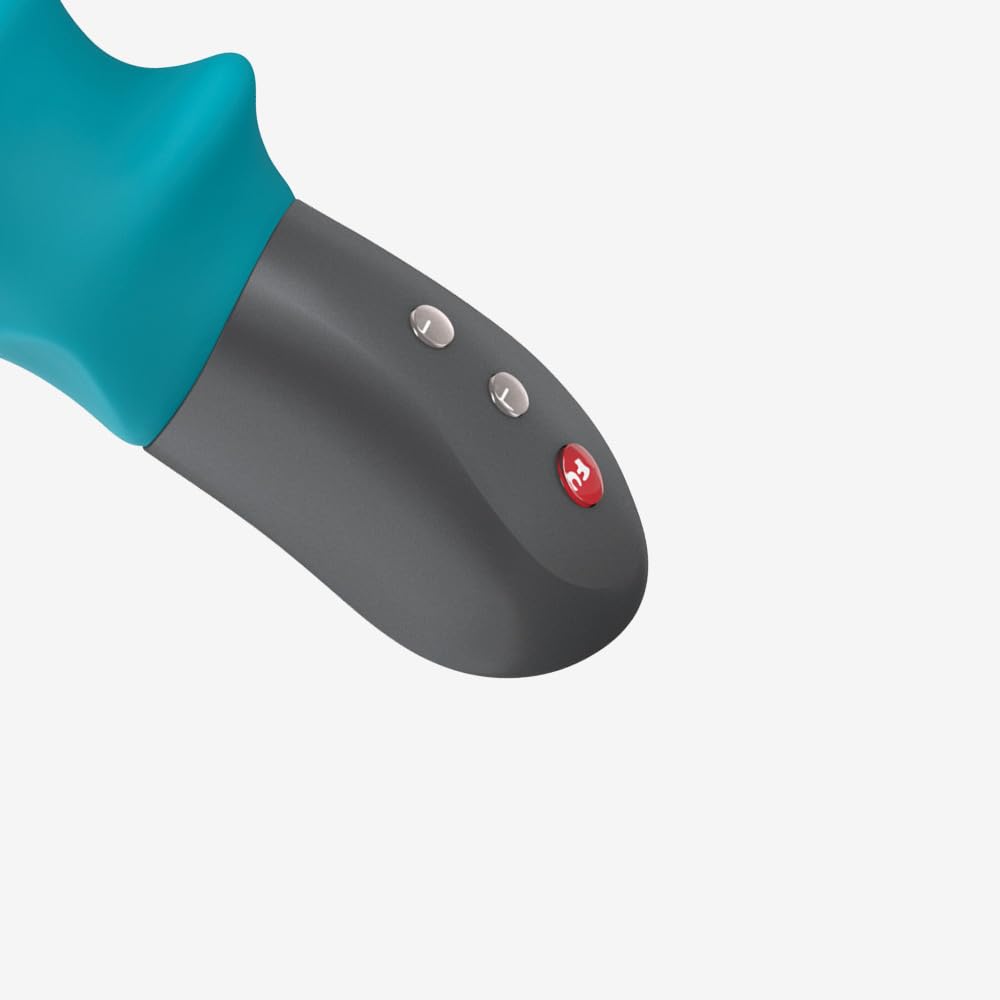 Fun Factory STRONIC SURF - Vibratore urti, Sex toy per lei, Vibratori donna sesso realistico, Silicone, Turchese
