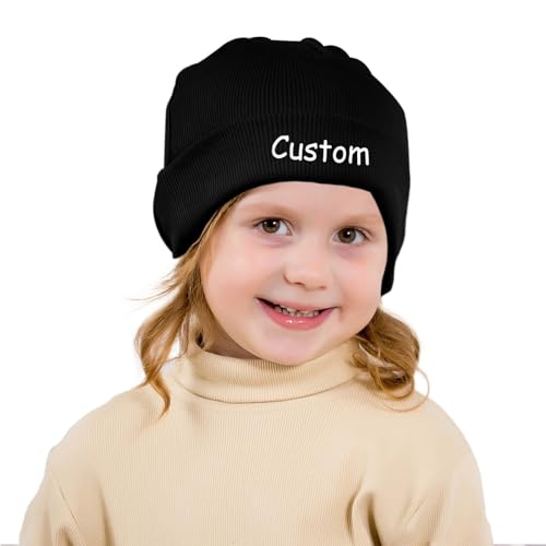 Bulk Custom Beanies for Men & Women Custom Winter Hats Knit Hat Personalized Beanie Skull Cap with Text Logo3