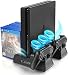 URWOOW Vertical Stand for PS4/PS4 Slim/PS4 Pro, Black, Image 2 URWOOW Vertical Stand for PS4/PS4 Slim/PS4 Pro, Black, Image 2