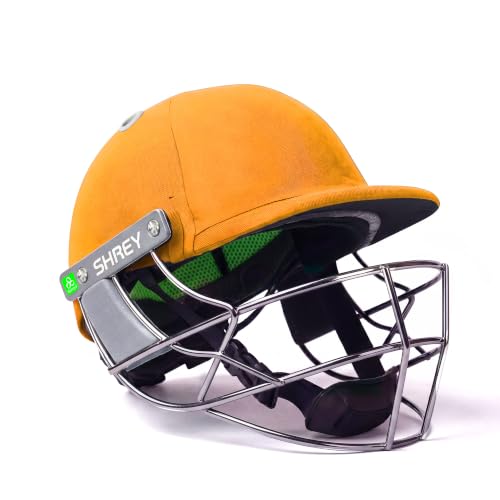 Image of Shrey Koroyd Stainless Steel Cricket Helmet Gold Medium
