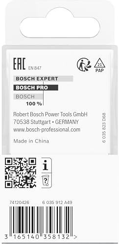 Bosch Professional Fasefräser Standard for Wood (für Holz, Ø 35 mm, Arbeitslänge 15 mm, 45° Winkel, Zubehör Handfräse)