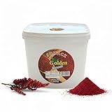 Golden Harvest Sumac Spice Powder | Non GMO | Tangy Lemon Like Taste | Ground Sumac Spice | Perfect For Seasoning, Salads, Marinades, Mediterranean & Middle-Eastern Cuisine, 5lbs (2.26kg) Bulk Pack