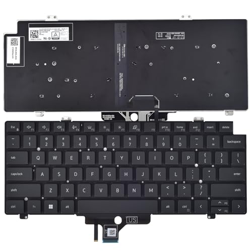 Image of Replacement Keyboard for Dell Latitude 5420 5421 5430 5431 5440 5450 7420 7430 7520 7530, Precision 3470 3480 3490 Series Laptop with Backlit P /N: MV4X8 0MV4X8, US Layout