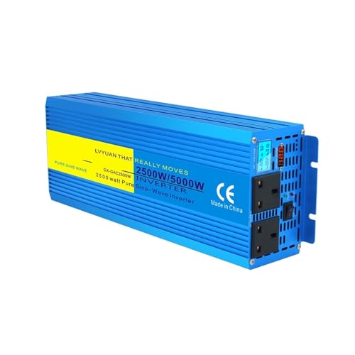 Onduleur pure sinus 2500W pour transformer le courant 12V 24V en 110V 240V