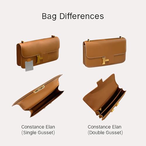 Image of Constance Bag Insert Organizer For Hermes(24singlegusset,Gold)
