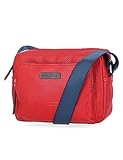 Nautica Women's Adjustable Crossbody Bag Purse, Red, One Size