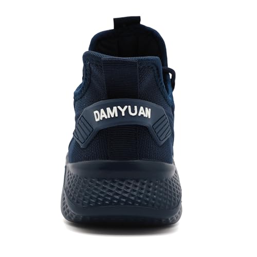 Image of EGMPDA Mens Shoes Running Slip On Tennis Walking Shoes Lightweight Breathable Sneakers for Gym Work Casual Soft Sole Trainers Non Slip Athletic Footwear