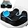 CushyOasis Seat Cushion, Gel Chair Cushions, Office Chair Cushions, Anti-Slip Bottom & Removable Cover Tailbone Pain Relief Cushion, Memory Foam Seat Cushion for Office, Wheelchair, Car (Black)