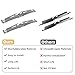 Fuzqq Toe Alignment Tool Plates, Wheel Alignment Tool, Alignment Tools Automotive, Provides Accurate Wheel Alignment Measurements, Toe Alignment Tool for Car, Truck, SUV
