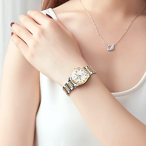 Image of OLEVS Womens Automatic Watch Diamond Fashion Luxury Dress