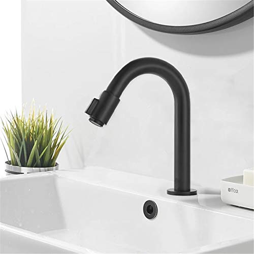 Grifo de cuenca cromado y grúa de agua fría en latón resistente 3