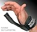 Versa Gripps Pro, Made in USA, Wrist Straps for Weightlifting Alternative, Best Training Accessory, XL, Black
