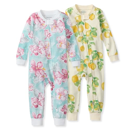 Burts Bees Baby Unisex Footless Sleeper Pajama 100% Organic Cotton Snug-Fit 1-Piece Zip-Up Jumpsuit for Toddlers