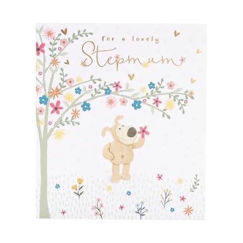Boofle Cute Mother's Day Card for Stepmum Cover