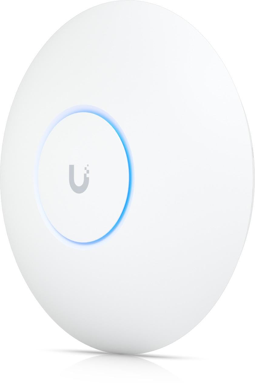 Ubiquiti U7-Pro Access Point WiFi 7, UniFi, Tri-Band 2.4/5/6 GHz, 2.5 GbE, Coverage 140 m², PoE+, White