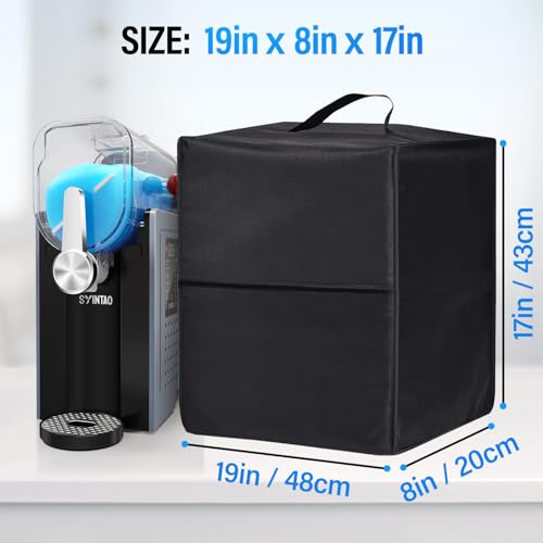 Image of Protective Dust Cover for SYINTAO 88oz Slushie Machine-Durable Cover for Soft Serve Ice Cream & Frozen Drink Makers