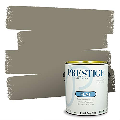 PRESTIGE Paints Interior Paint and Primer In One, 1-Gallon, Flat,