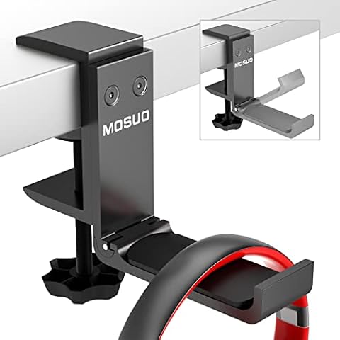 MOSUO Adjustable Foldable Headset Holder Cover