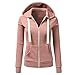 Produktbild Damen Kapuzenpullover Sweatjacke Hoodie Sweatshirt Zipper Hoodies Sweatshirt Oberteil Pullover von Innerternet