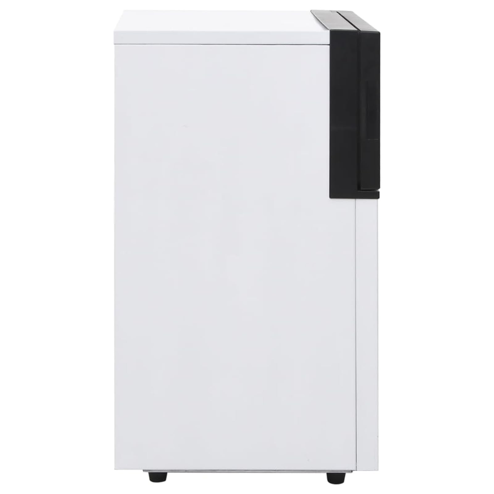 LAPOOH Macchina per Il Ghiaccio 420W 45 kg/24 h Nero Elettrodomestico Cubetti