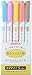 Zebra Mildliner Double-Sided Highlighter Mild Gold Ink Color, 5-pack, Sticky Notes Value Set