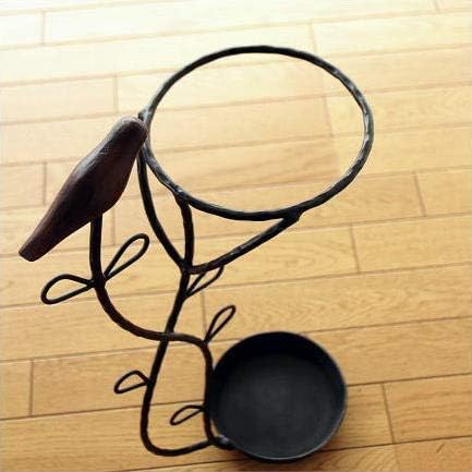 Amazon 傘立て おしゃれ アンティーク シンプル かわいい 鳥 アイアン傘立て ウッドバード Kan7301 傘立て オンライン通販