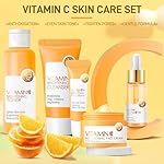 Skin Care Set, Vitamin C Skin Care Sets & Kits, Skin Care for Teenage Girls Gift Set with Cleanser, Toner, Serum, Eye Cream, Facial Cream, Skin Care Sets & Kits for Girls Women (Vitamin C) – Bild 3